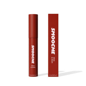 Smooche Lip Stain Raspberry Kiss packaging highlights vegan, cruelty-free bold color choice.