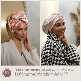 SMPL Objects soft, lightweight cap protects blowouts and curls without bulk.