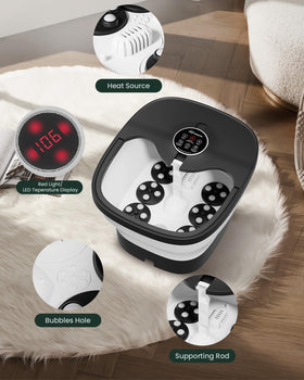 Snailax foot spa massager makes a thoughtful gift for foot care enthusiasts.