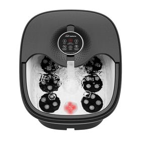 Snailax foot spa massager with heat and bubbles for relaxing sessions.