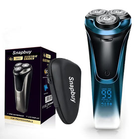 Snapbuy electric razor blue body close-up for daily grooming