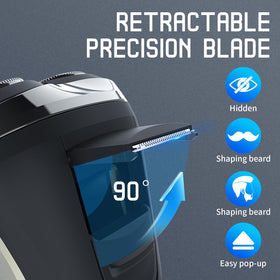Snapbuy electric razor waterproof design ready for shower use