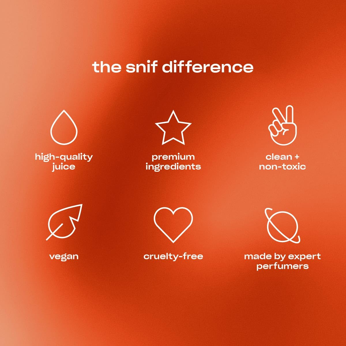 Snif Spray Tan Body Mist close-up, emphasizing vanilla and tanning oil notes.