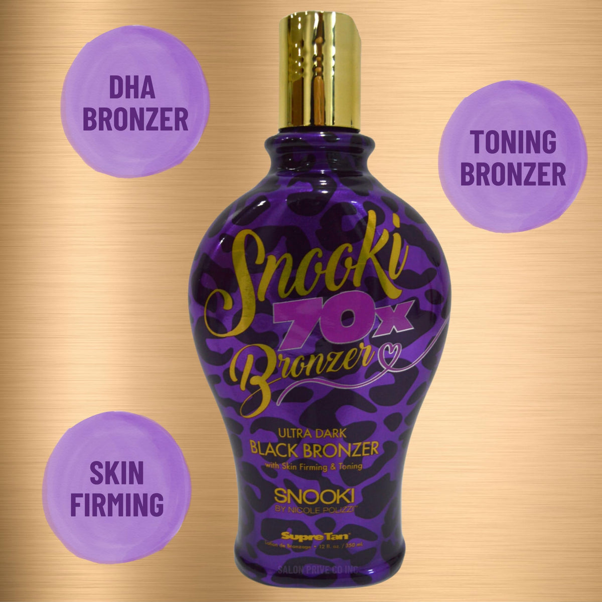 Snooki Supre Skin Firming technology promoting a smoother look