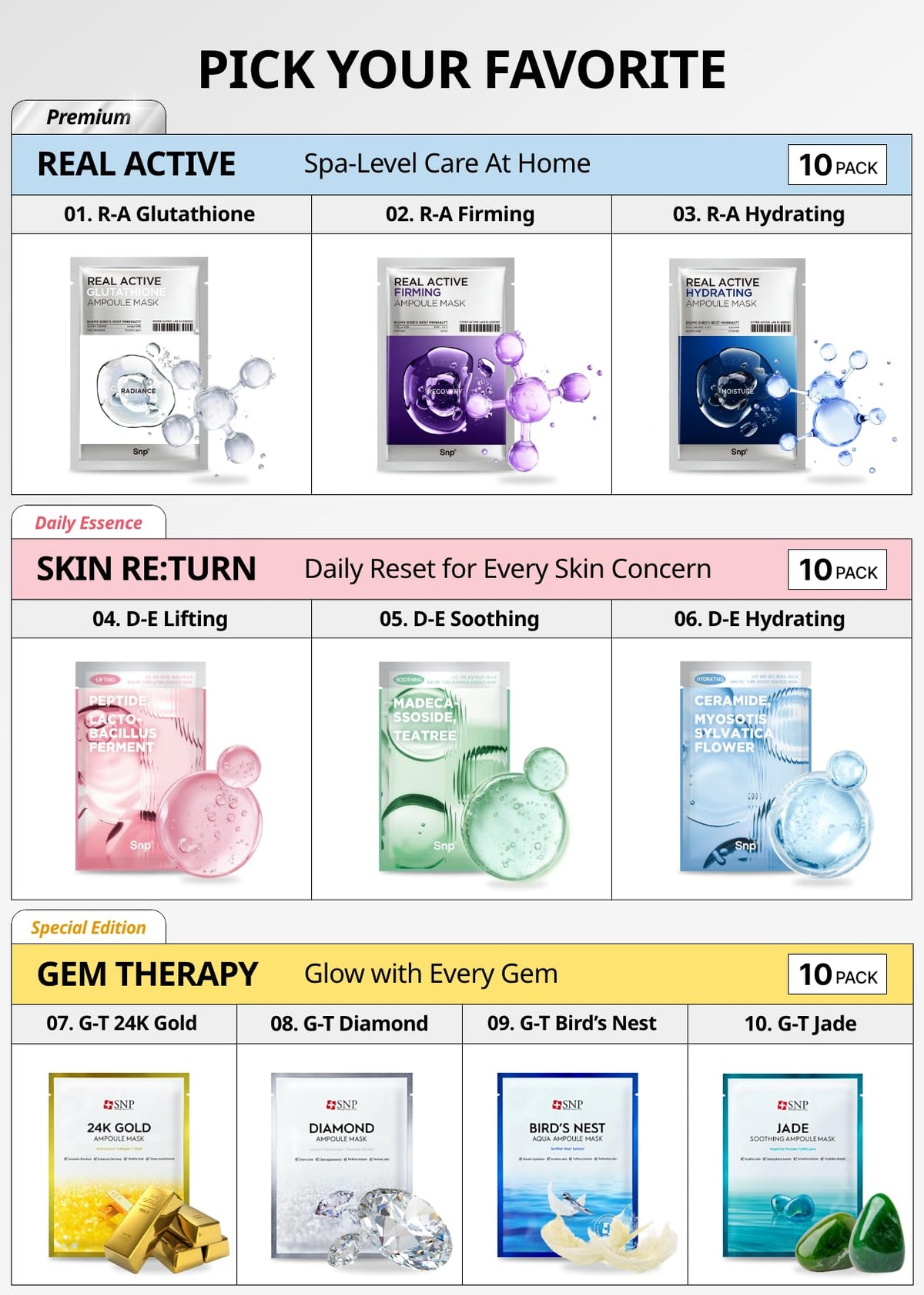 SNP BirdNest Hyaluronic mask open-packet shows premium sheet mask ready for use.