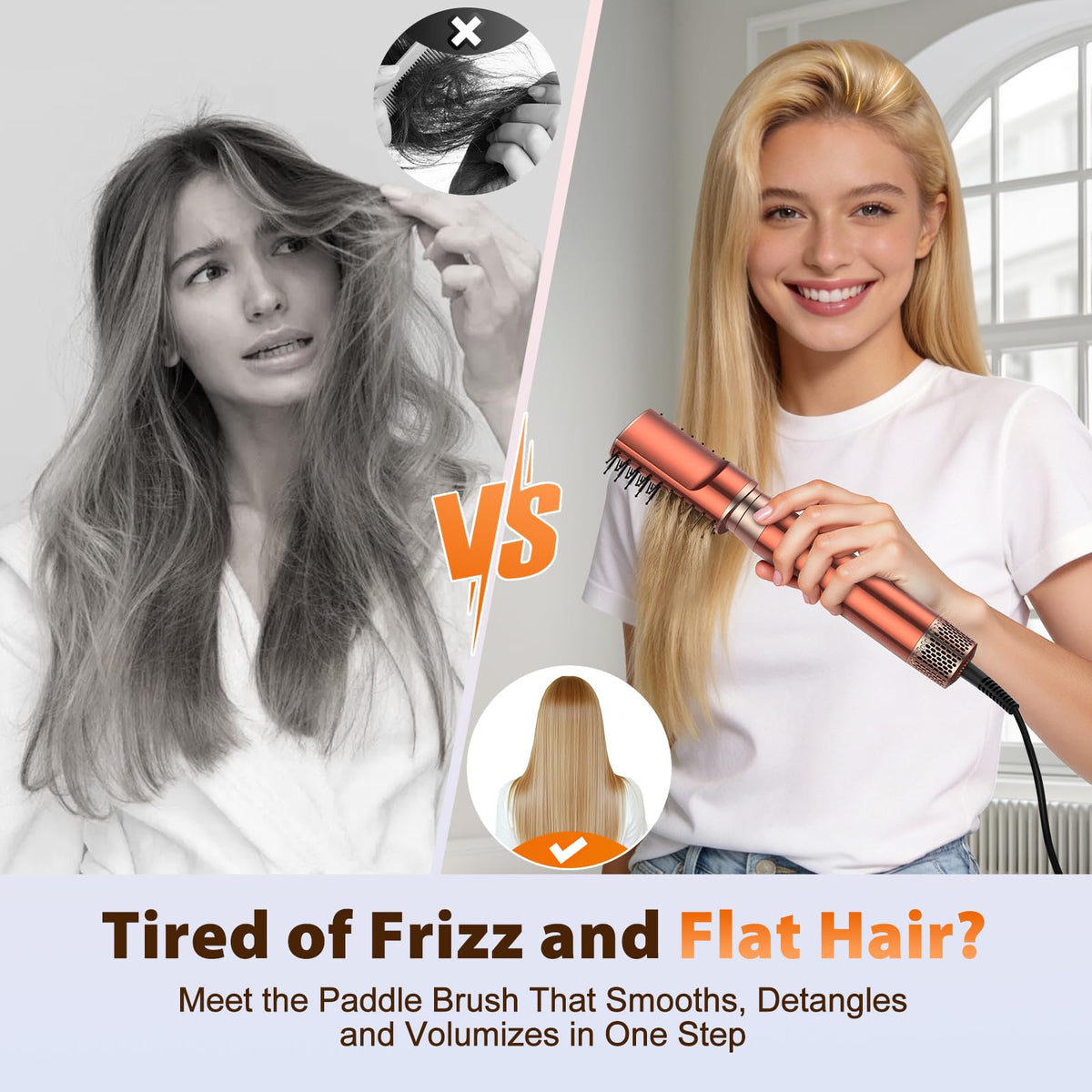 SnugLuv high-speed motor speeds drying while reducing frizz.