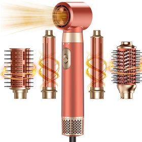 SnugLuv 5-in-1 hair dryer brush set for quick drying and versatile styling at home.