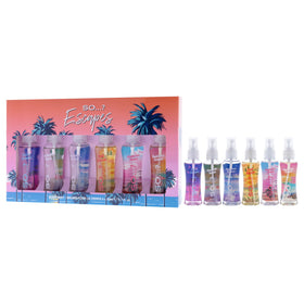 So...? Escapes Seychelle Sand bottle evokes warm beach vibes with a floral mist.