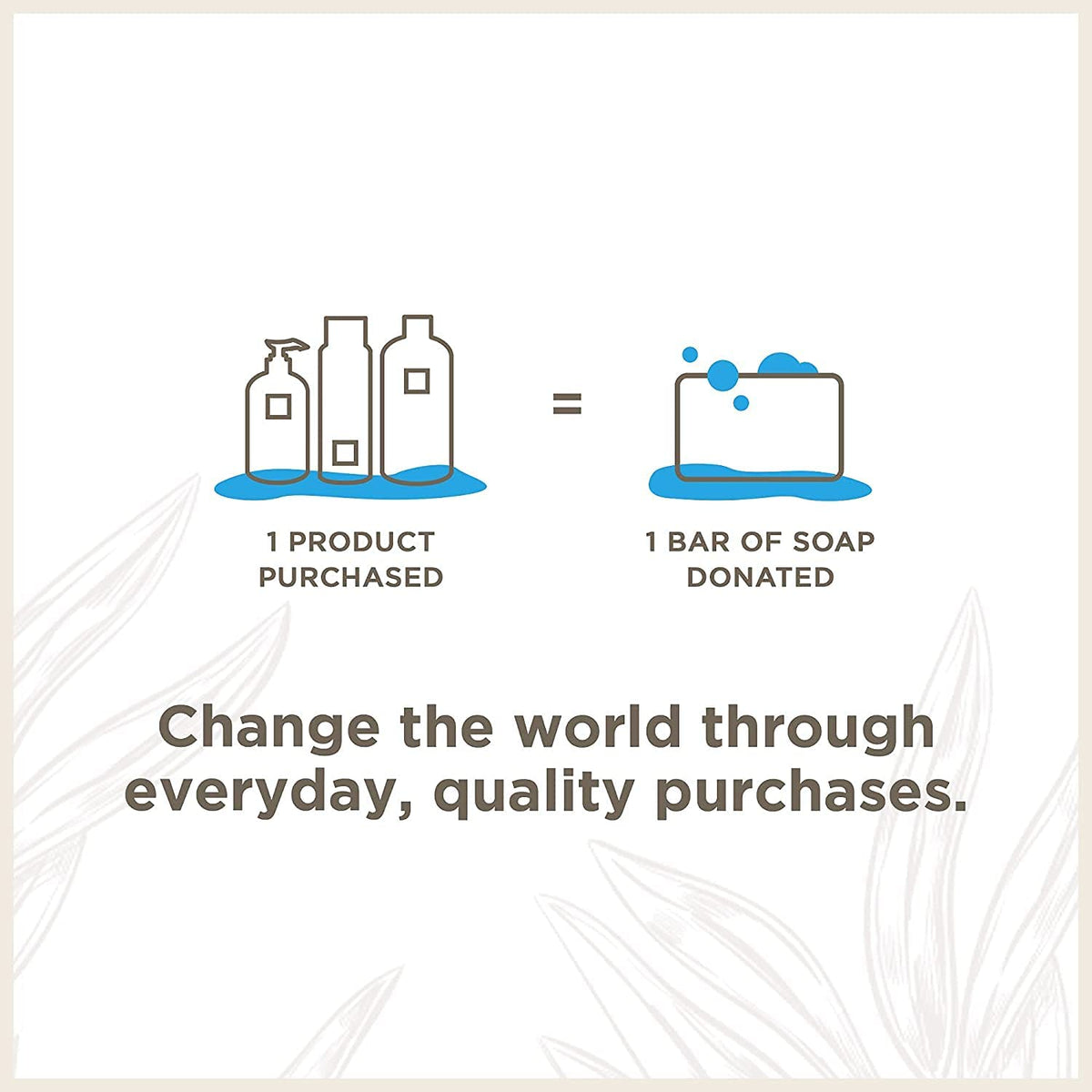 Soapbox Hope Code donation message on packaging promoting social impact