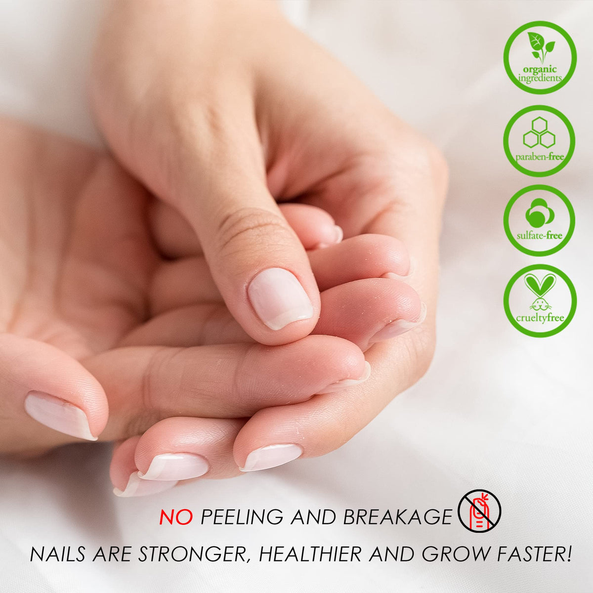 Soapeauty grape seed oil texture highlights smooth, fast-absorbing feel.