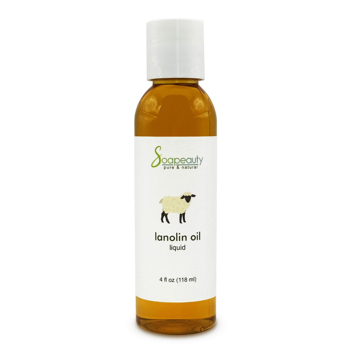 Soapeauty Lanolin Oil bottle: premium moisturizing oil for skin, lips, and hair.