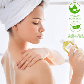 Meadowfoam Seed Oil pour shot for easy skincare and haircare application