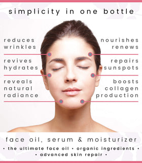 SOCO Botanicals face oil serum close-up reveals rich texture for daily hydration