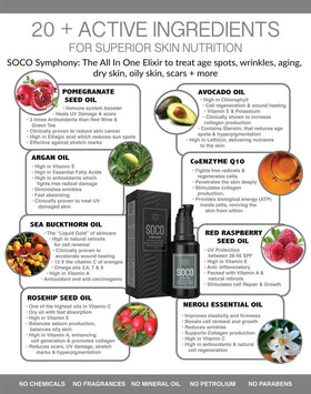 SOCO Botanicals packaging shows premium USA craftsmanship and cruelty-free formula