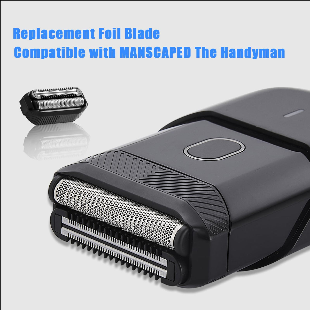 Sodaer dual-action skin-safe blade close-up for efficient shaving.