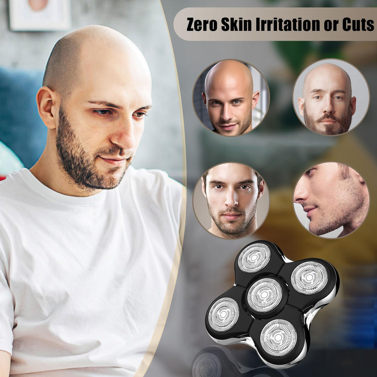 Four-pack kit shown for easy replacement and ongoing grooming.