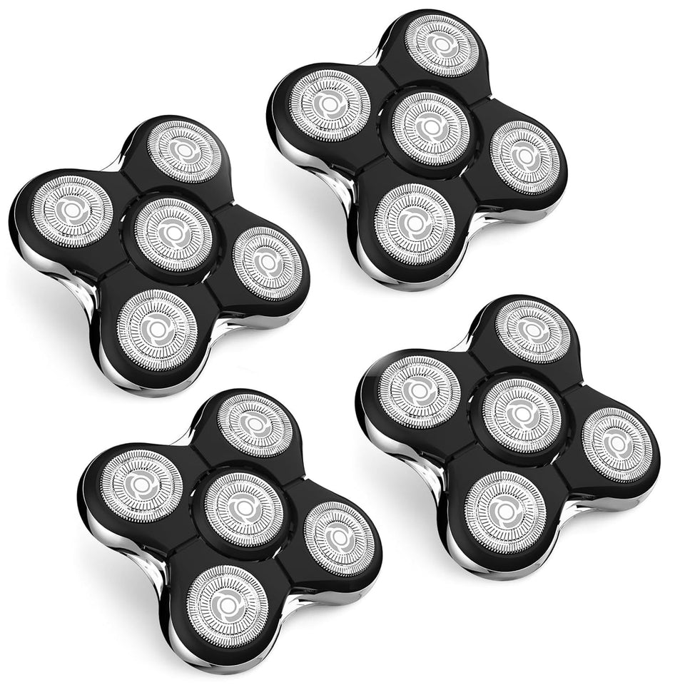 Sodaer replacement head for Remington XR7000 Balder Pro; four pack for quick grooming.