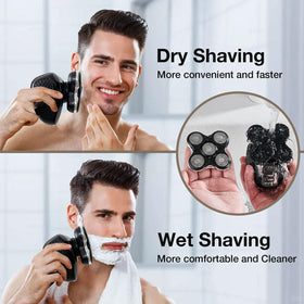 Durable stainless blades with anti abrasion surface.