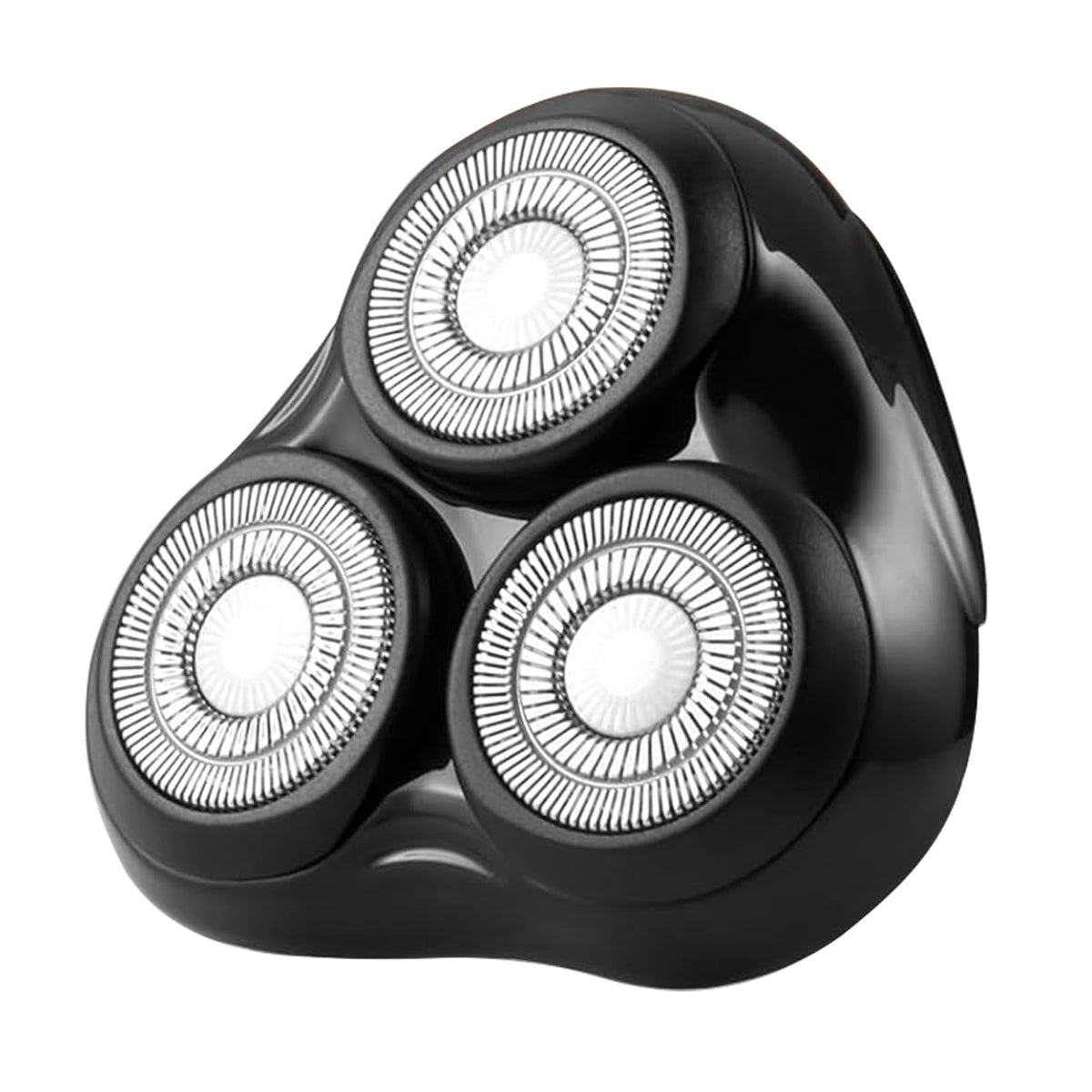 Sodaer rotary replacement head for Remington R3-R8, front view, smooth shave