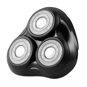 Sodaer rotary replacement head for Remington R3-R8, front view, smooth shave