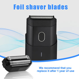 Sodaer two-pack foil blades provide convenient replacements.