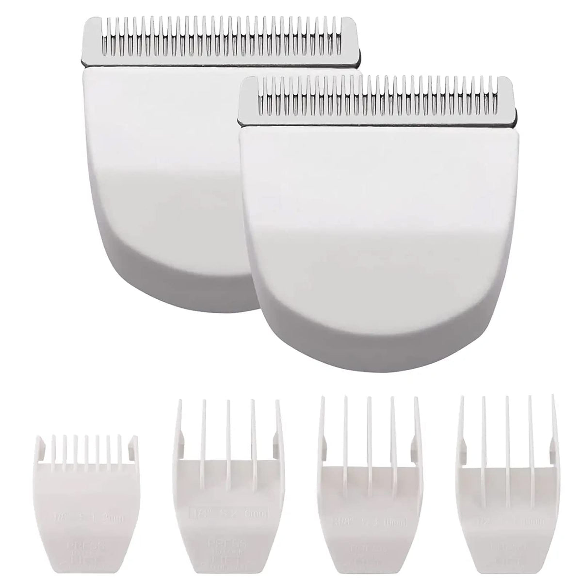 Sodaer peanut blade front view compatible with Wahl clippers for precise trimming