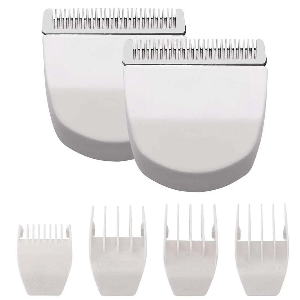 Sodaer peanut blade front view compatible with Wahl clippers for precise trimming