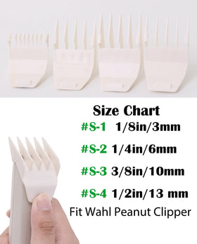 Sodaer peanut blade in-pack image highlighting included guides