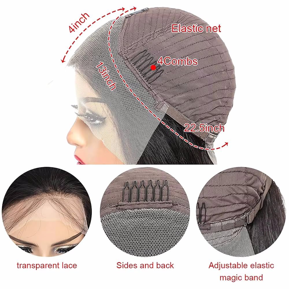 SODLIS HD lace front wig with glueless wear and secure fit.