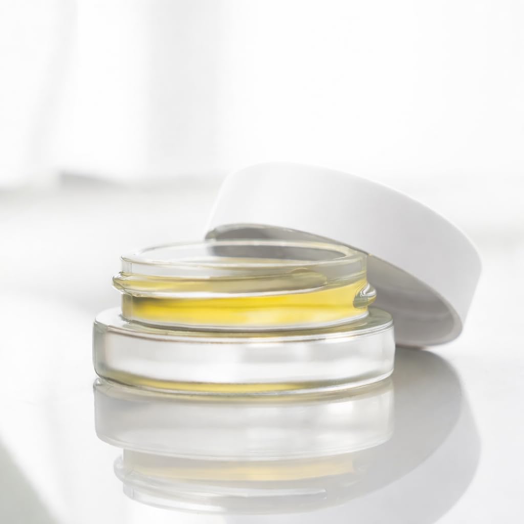 Sodo Loco jars shown in a tidy set for cosmetics, waxes, and lip balms