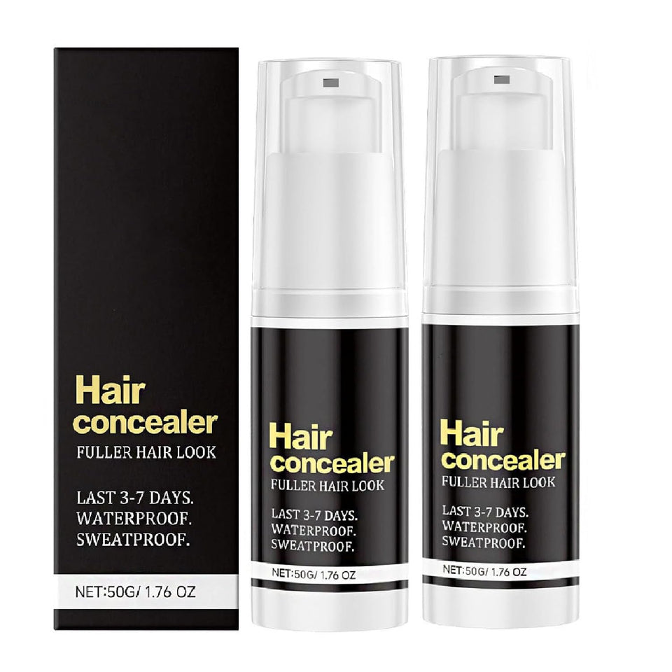 Soelegant Hair Concealer Black 50g two-pack box for convenient touch-ups and discreet coverage.