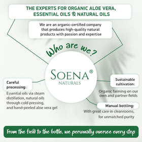 Soena Aloe Vera Gel soothing insect bites and minor skin irritation