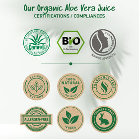 Soena Aloe Vera Gel Made in Germany with certified organic origin