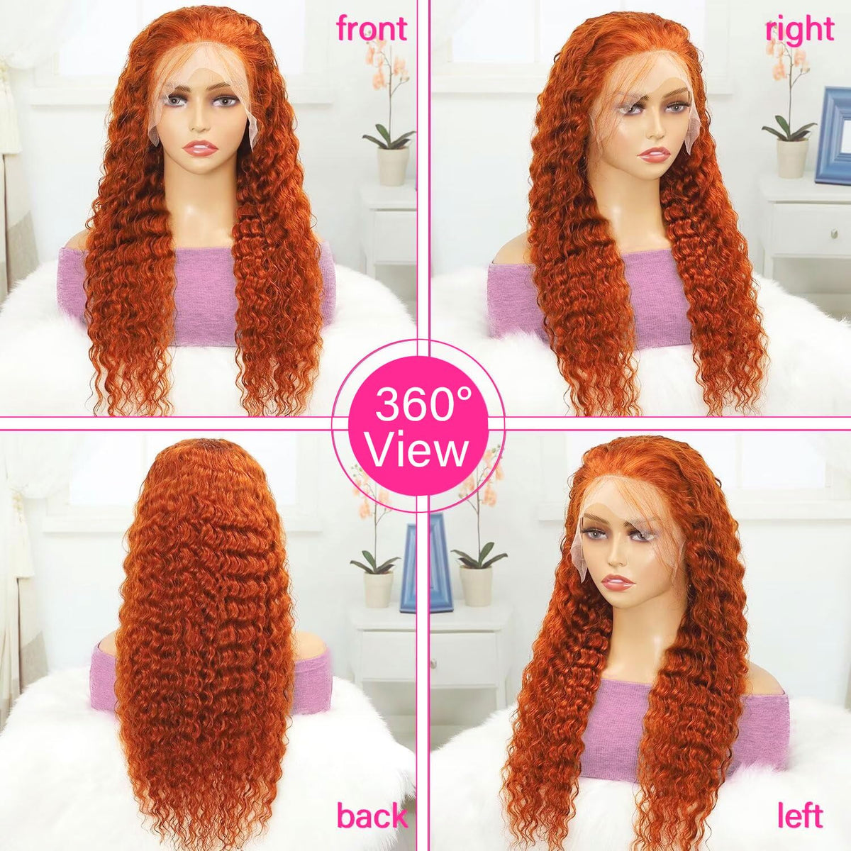 Soez 180 density deep wave wig for full volume