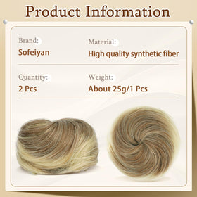 SOFEIYAN cat-ear messy bun for playful everyday styling