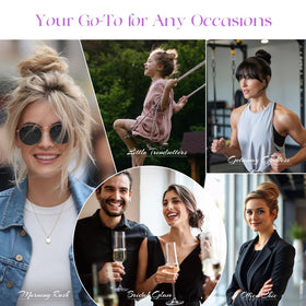 SOFEIYAN quick wrap-around style for casual or elegant looks.