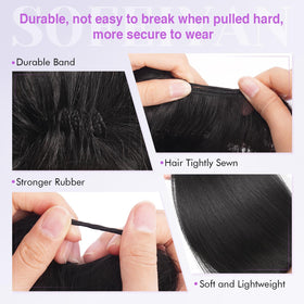 SOFEIYAN lightweight 16g bun stays comfortable during extended wear.