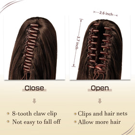 SOFEIYAN long curly ponytail creating a fashionable look