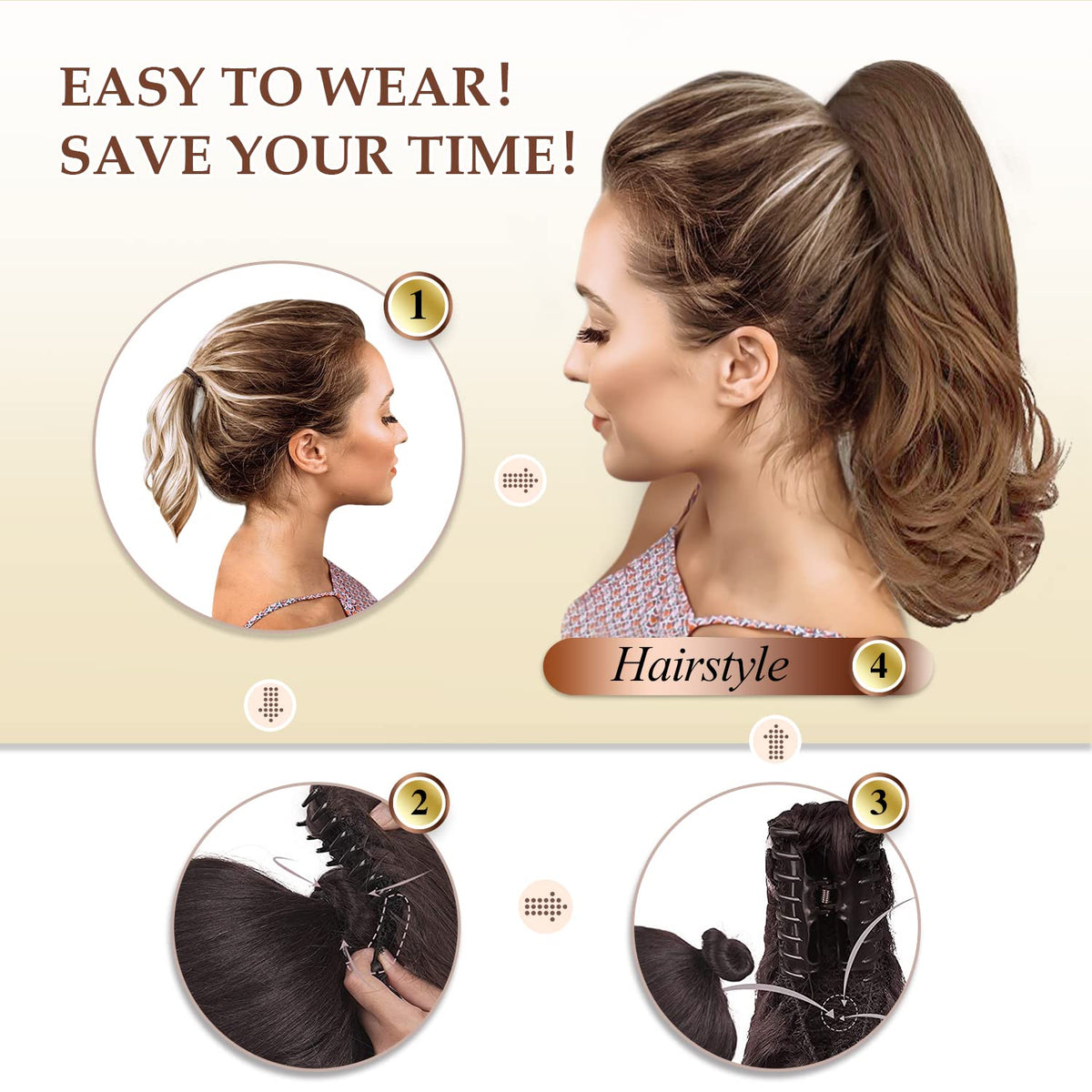 SOFEIYAN versatile wear with right-side-up or upside-down option