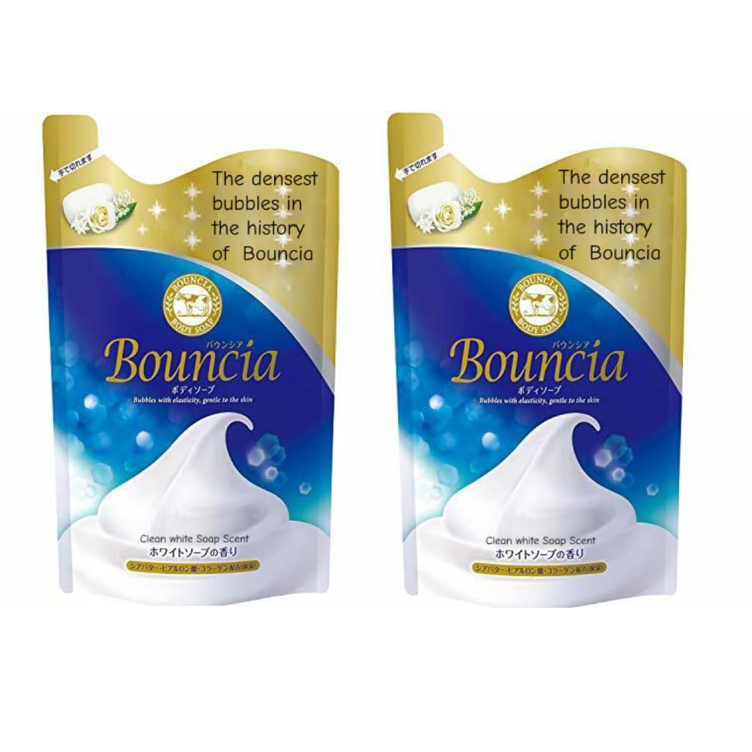 sofia by ode cow bouncia body wash refill bottle, 360 ml, ideal for easy replenishment.