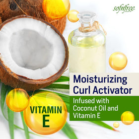 Sofn’Free curl-definer for multicultural curls adds texture and shape