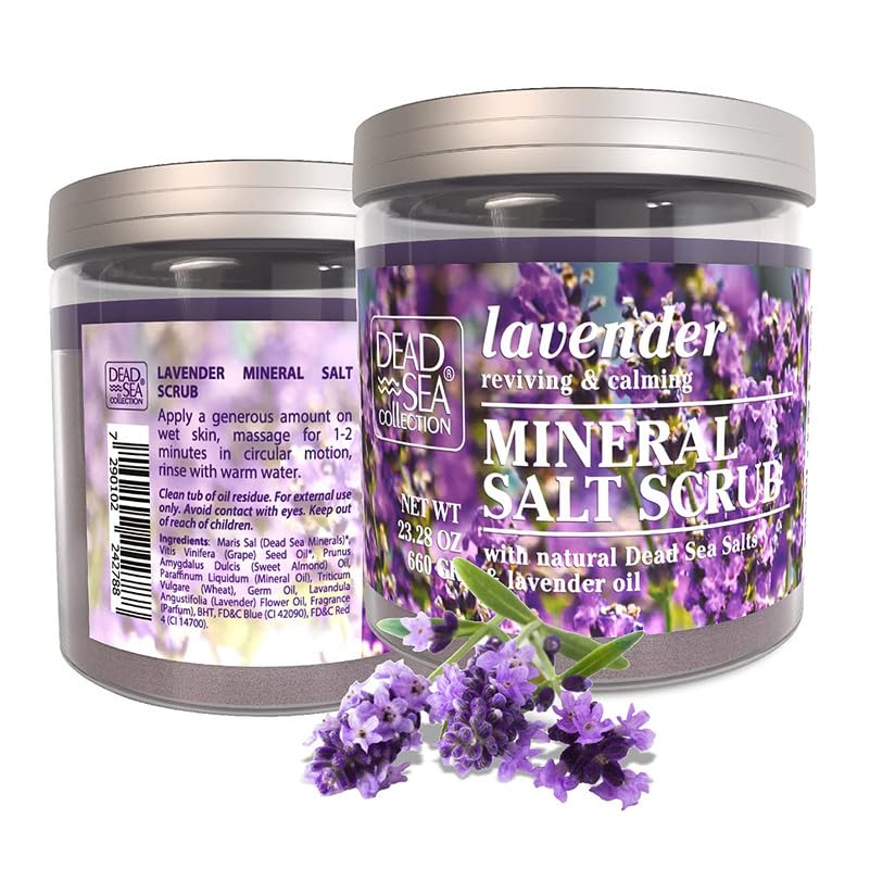 Soft skin after using Dead Sea Collection Lavender Salt Scrub