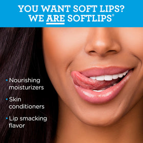 SoftLips SPF20 lip balm image demonstrating sun protection for daily use
