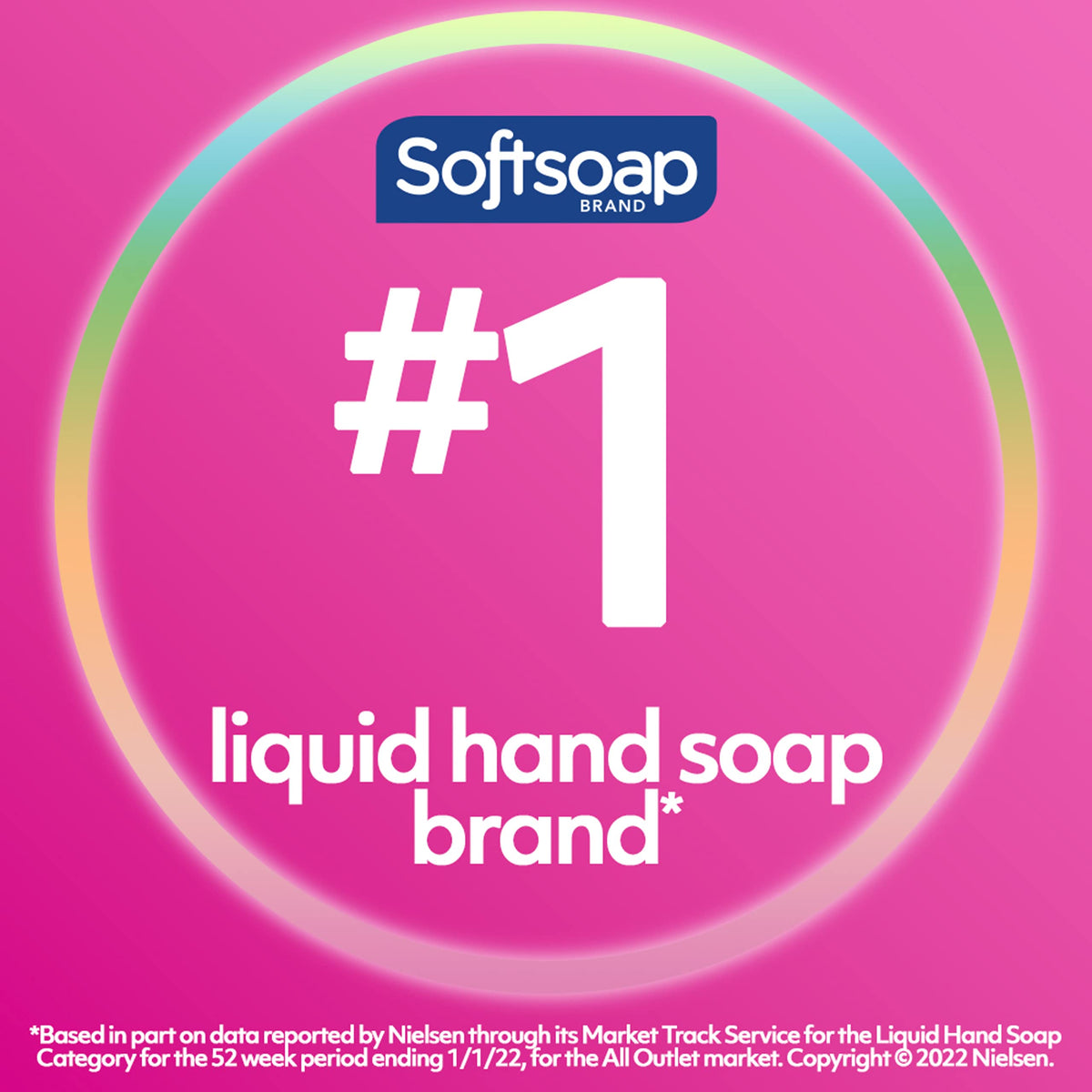 Softsoap antibacterial dispensing bottle ready for use