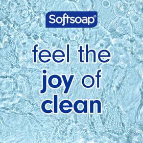 Softsoap Eucalyptus & Mint fragrance enhances wakefulness during morning wash