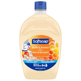 Softsoap Milk & Honey paraben-free formulation for skin-friendly cleansing
