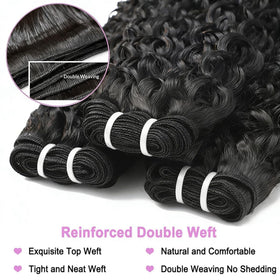 Sogram Burmese Curly Bundles 18-inch weave for dramatic length and volume.