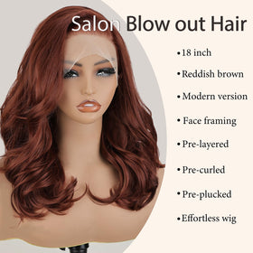 SOKU 13x6 HD lace front creates natural hairline blend for most skin tones