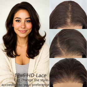 SOKU HD lace front creates undetectable edge for natural-looking styling.