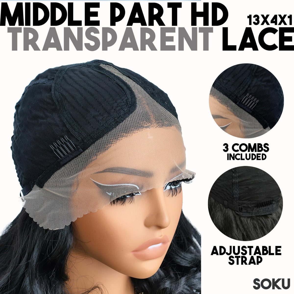 SOKU mesh cap delivers breathable comfort and adjustable fit